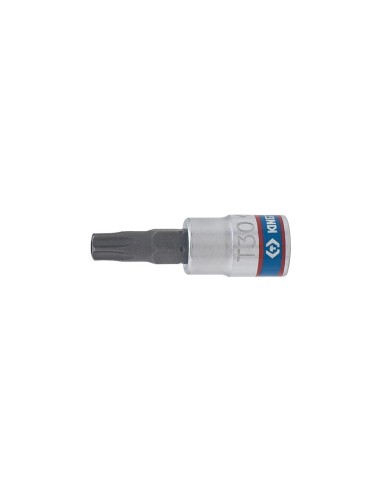 vaso con punta torx t15 inviolable y cuadradillo de 1 4 pulgadas king tony 203715