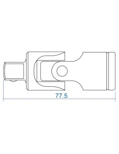 articulacion universal de 1 2 pulgadas king tony 4791 2