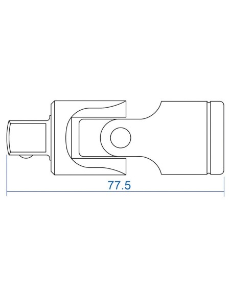 articulacion universal de 1 2 pulgadas king tony 4791