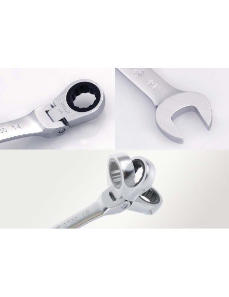 llave rapida flexible 17 mm king tony 373017m