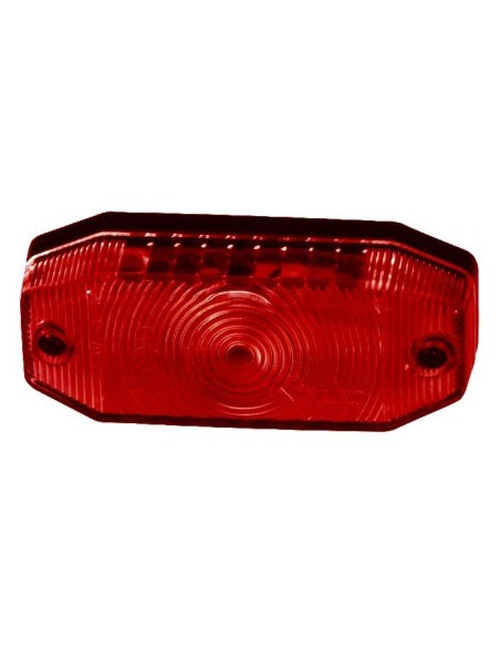 luz de posicion rinder 800 trasera roja sin catadioptrico 12 24 v