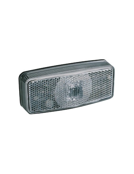luz de posicion rinder 170i delantera incolora con catadioptrico 12 24 v