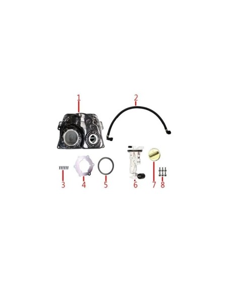 tapon del deposito de combustible completamente sellado zairon zs3