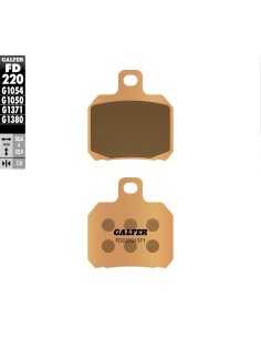 pastillas de freno moto galfer fd220g1371 traseras sinterizadas g1371