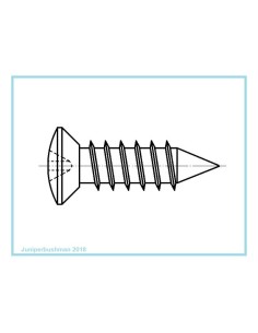 tornillo autorroscante st5 16 acabado negro zairon zs3