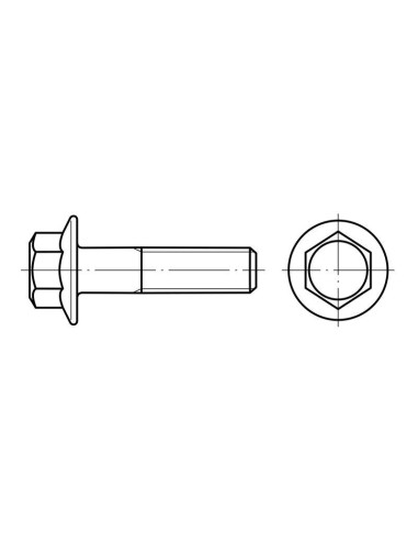 tornillo de brida hexagonal m6 16 zairon zs2 zs5