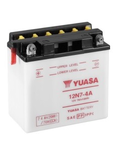 Batería Yuasa 12N7-4A Sin ácido
