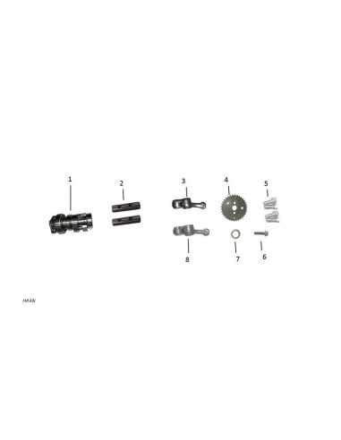 pinon de distribucion honda 100 zairon zs3