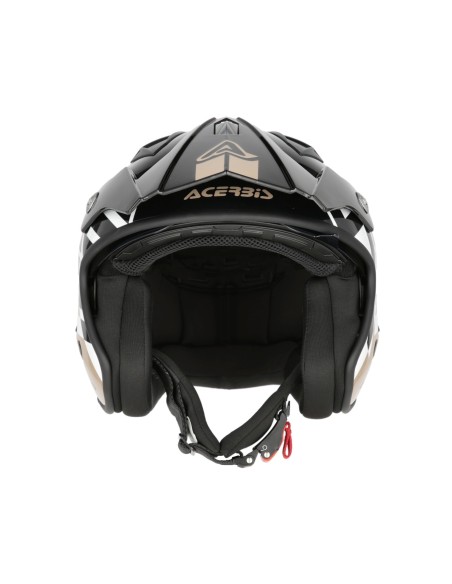 casco acerbis jet aria graphic sport 22 06 negro marron