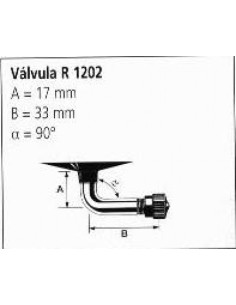 CAMARA MICHELIN  9  9AB3  VALVE 1202