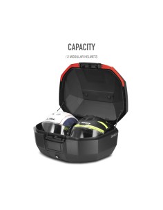 top case moto shad sh51 carbono d0b51106 baul trasero 51 litros 2