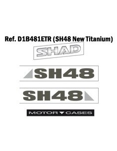 set adhesivos sh48 gris oscuro shad d1b481etr