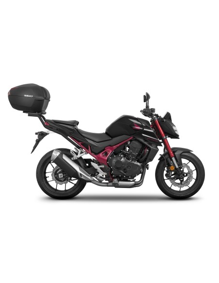 soporte para maleta superior shad top master h0cb73st honda hornet 750