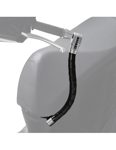 candado de manillar shad para honda sh125 h0sh18sc