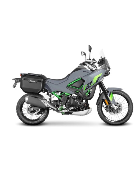 soporte lateral 4p system shad para kawasaki kle 500 modelo 2026 k0kl564p