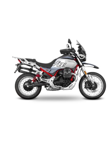fijacion click system shad m012cs para bolsa de deposito moto guzzi v85 tt
