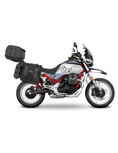 fijacion para maleta superior shad m0vt84st para moto guzzi v85 tt v85 tt travel