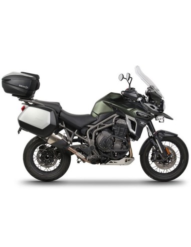 fijacion maletas laterales sistema 3p triumph explorer 1200 shad