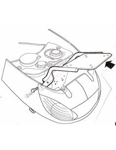 fijacion superior shad maleta moto scrambler classic sport u0sc18st