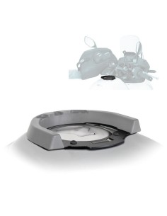 fijacion bolsa deposito shad w011cs click system para bmw r 1300 gs y r 1300 rt