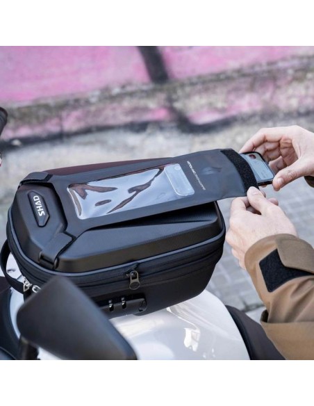 bolsa de deposito moto shad x0se09clp e09cl pro expandible 5 8 litros