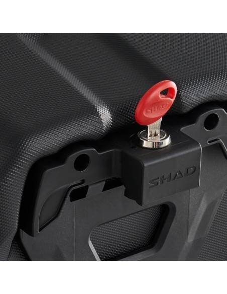 alforjas laterales moto hard sell shad e48sr 2 unidades x0se48sr