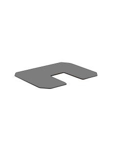 alfombra interna shad para moto terra top case x0tr02r