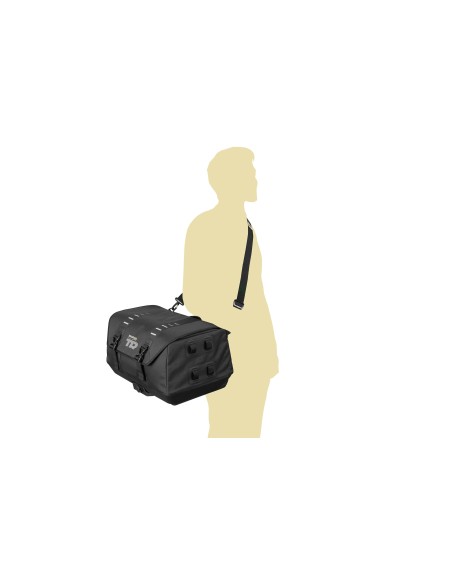 bolsa trasera shad x0tr50 terra tr50 40 litros impermeable