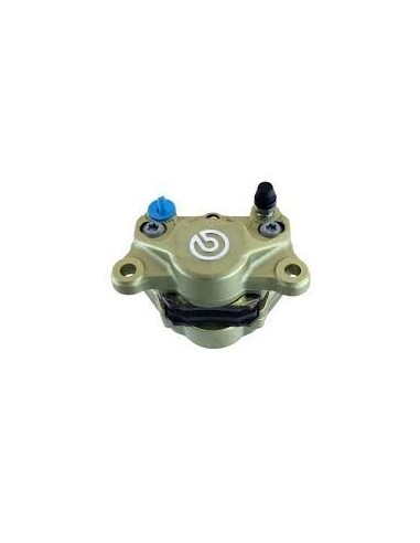 pinza de freno trasera brembo 20b85225 p2 34 derecha dorada 84 mm