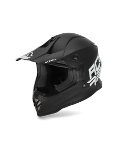 casco off road infantil acerbis steel kid negro talla 54