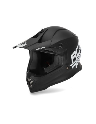 casco off road infantil acerbis steel kid negro talla 54