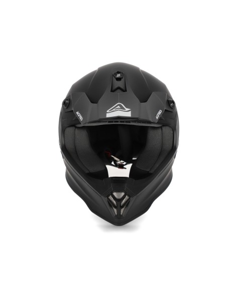 casco off road infantil acerbis steel kid negro talla 54