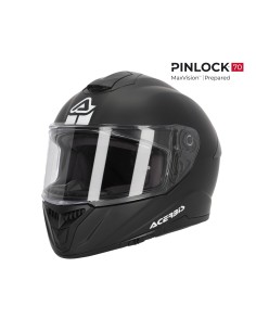 casco acerbis krapon homologacion 22 06 color negro 0024663 091