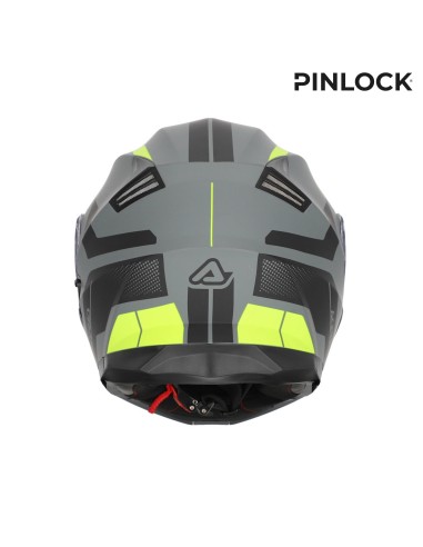 casco acerbis serel 22 06 negro y amarillo talla m