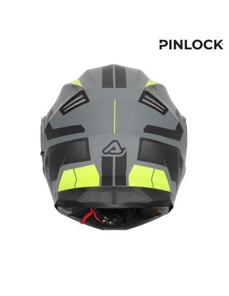 casco acerbis serel 22 06 negro y amarillo talla m