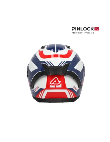 casco integral acerbis x way graphic homologacion 22 06 blanco azul y rojo 0026016 034