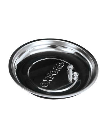 bandeja magnetica de taller oxford ox772 magneto acero inoxidable 150 mm