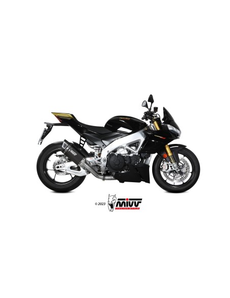 silencioso mivv sr 1 black titanium aprilia rsv4 tuono v4 1100 2021 25 a 019 sr1tb