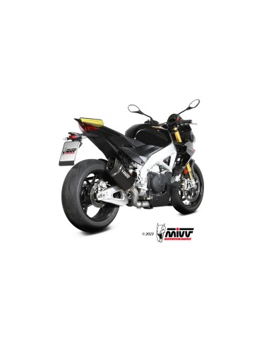 silencioso mivv sr 1 black titanium aprilia rsv4 tuono v4 1100 2021 25 a 019 sr1tb
