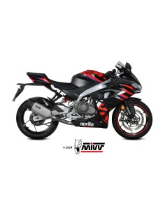 escape completo mivv 2x1 sr 1 titanium aprilia rs 457 2024 26 a 021 kr1t 2