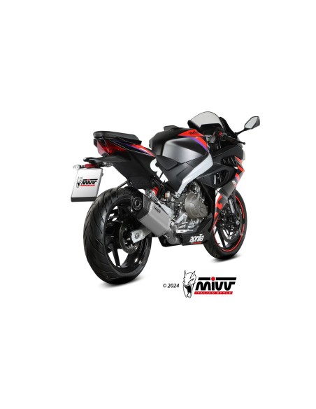 silenciosos mivv 2x1 sr 1 titanium aprilia rs 457 2024 26 a 021 lr1t