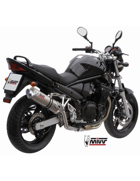 silencioso mivv oval st acero suzuki gsf 650 bandit 2005 06 as 017 lx1