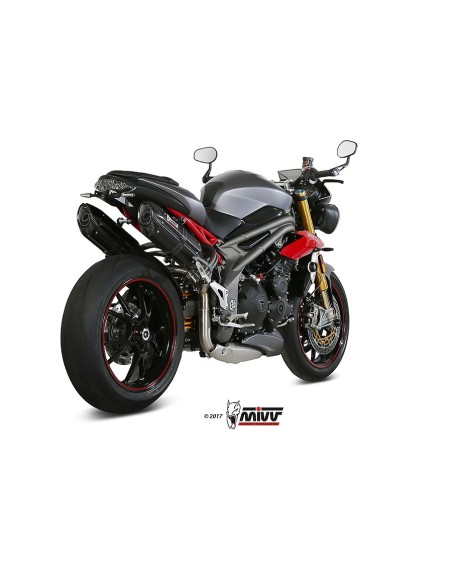silenciosos mivv suono acero negro carbon triumph speed triple 2016 17 at 016 l9