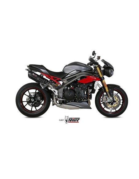 silenciosos mivv suono acero negro carbon triumph speed triple 2016 17 at 016 l9