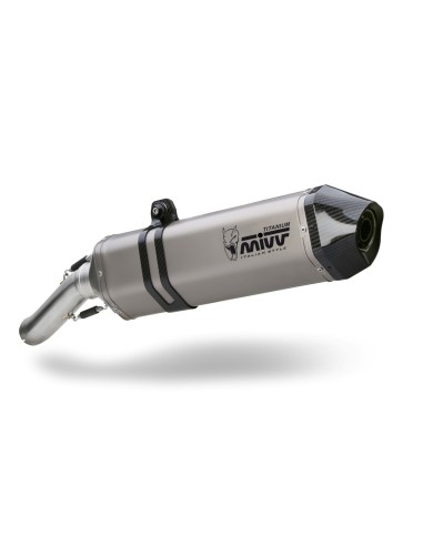 silencioso mivv speed edge titan c tapa carbono bmw r 1200 gs adventure 2008 09