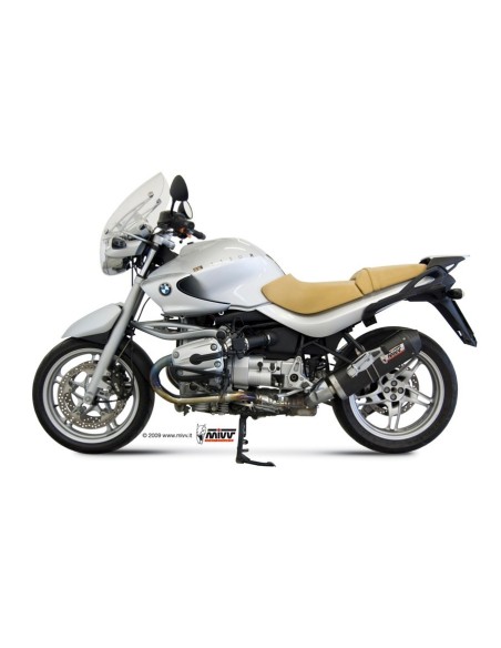 silencioso mivv oval carbono c tapa carbono bmw r 1150 r 2000 06 b 009 lec