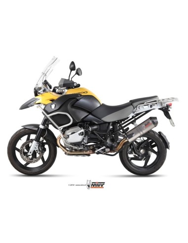 silencioso mivv oval titan c tapa carbono bmw r 1200 gs adventure 2010 12 b 012 lnc