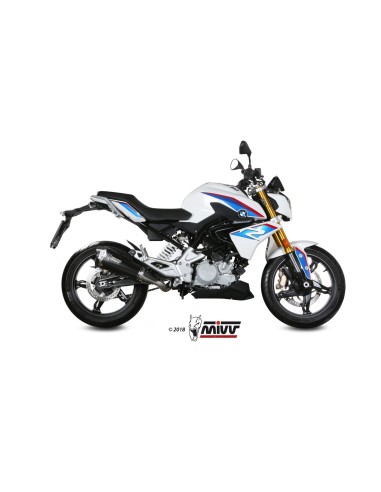 escape completo mivv 1x1 delta race black bmw g 310 r 2018 24 b 032 ldrb