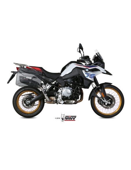 silencioso mivv suono acero negro carbon bmw f 750 gs f 850 gs 2018 24 b 033 l9