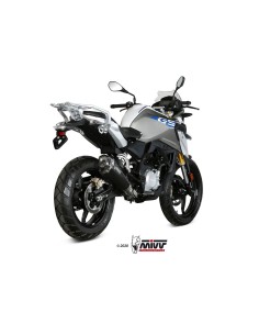 escape completo mivv 1x1 delta race black bmw g 310 gs 2017 24 b 035 ldrb 2